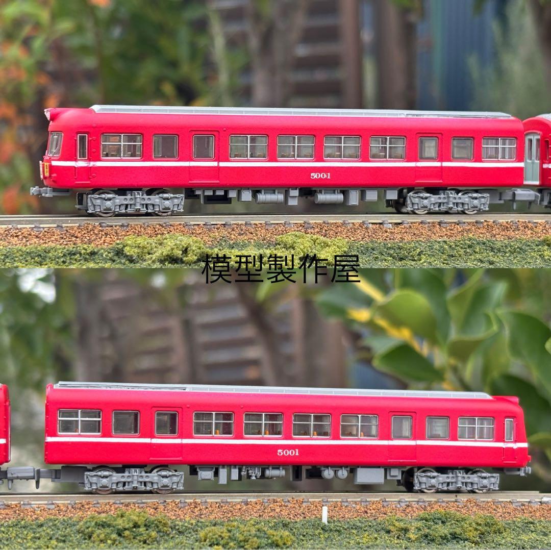 名鉄5000系初代　白帯※動力無し　鉄道模型　他サイト出品中