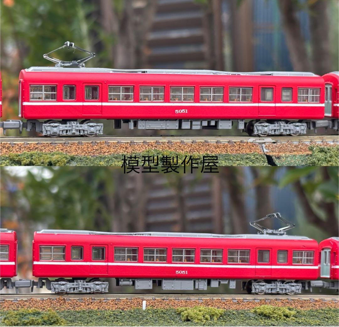 名鉄5000系初代　白帯※動力無し　鉄道模型　他サイト出品中