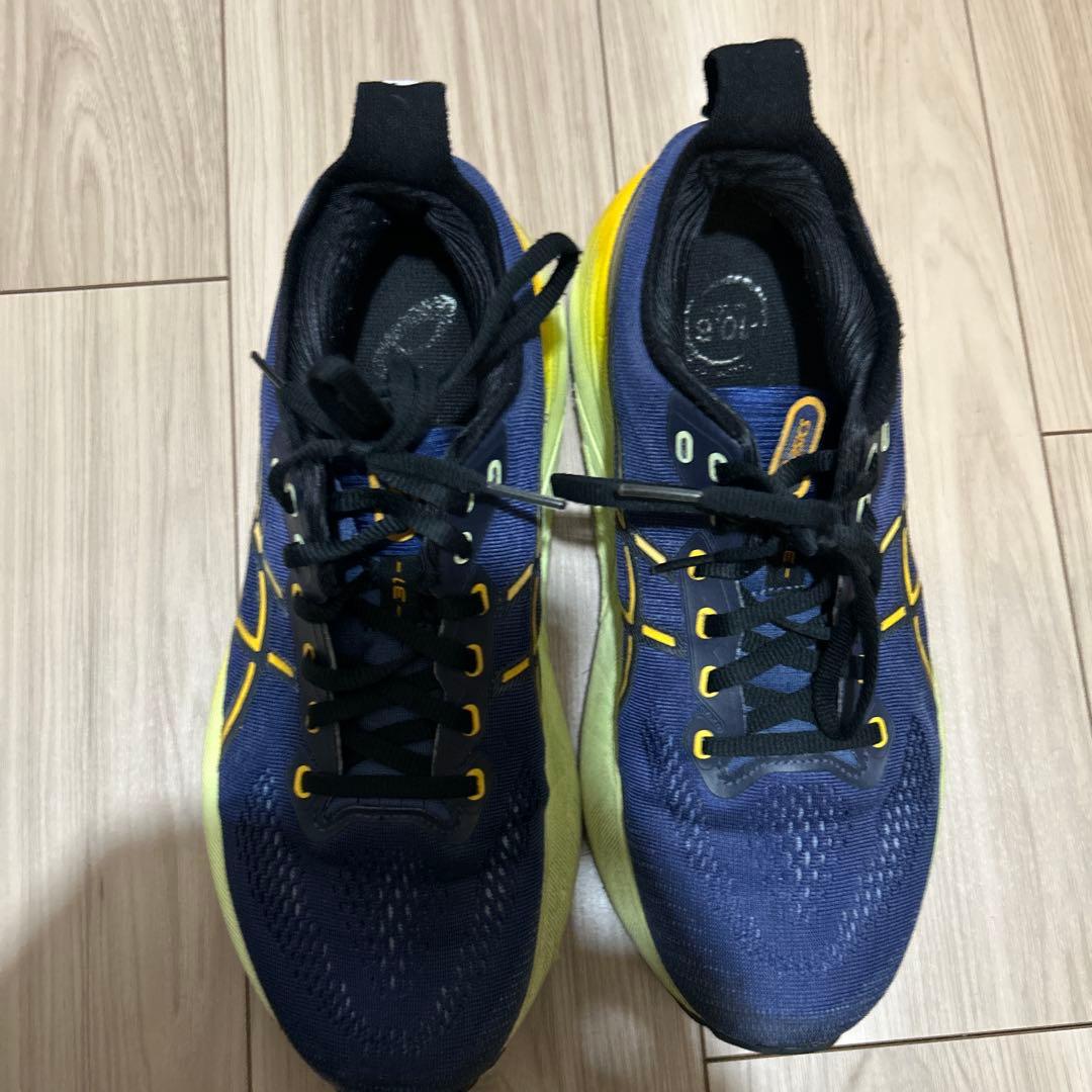 ASICS GEL KAYANO ネイビー/イエロー 26.0センチ - メルカリ