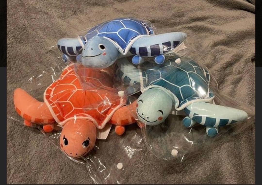 ANA機内販売限定品 フライングホヌ ぬいぐるみ ギフト包装未開封