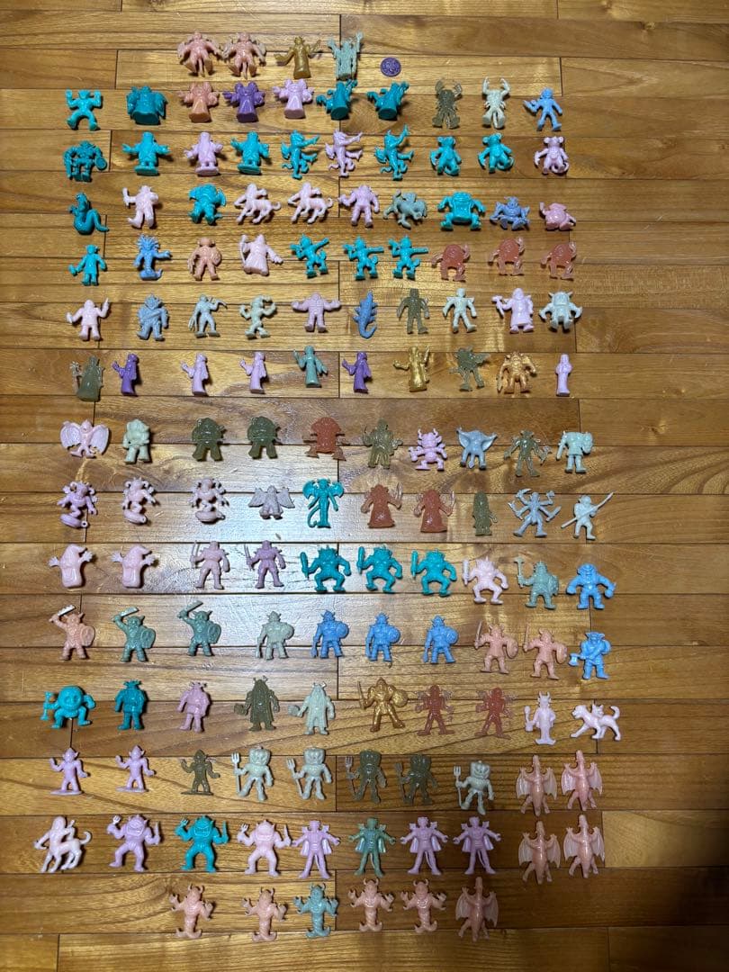 当時物 ネクロスの要塞 フィギュア140体＋魔法チップ ロッテ 食玩 昭和レトロ