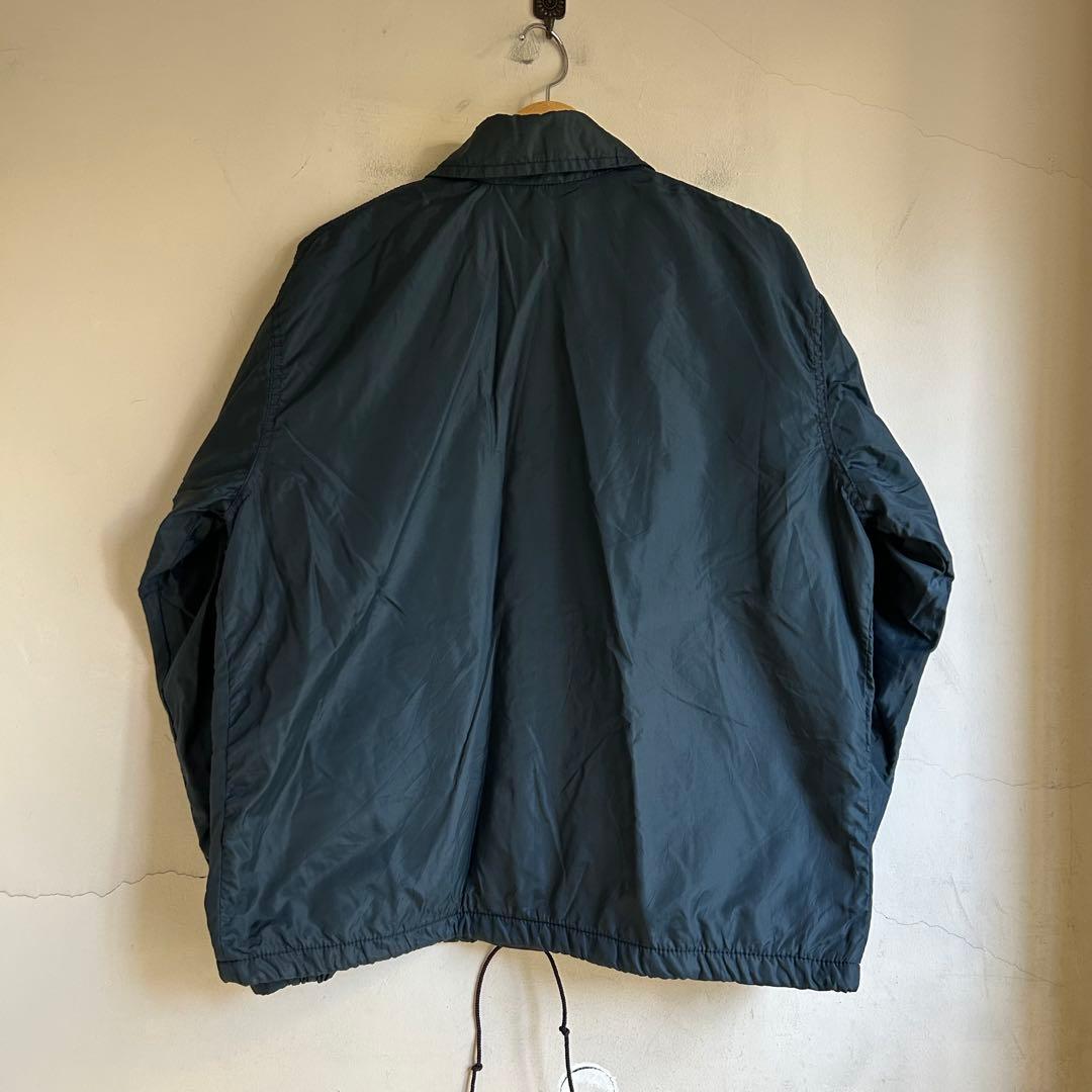 80S USA製 L.L.Bean チンスト コーチジャケット ネイビー