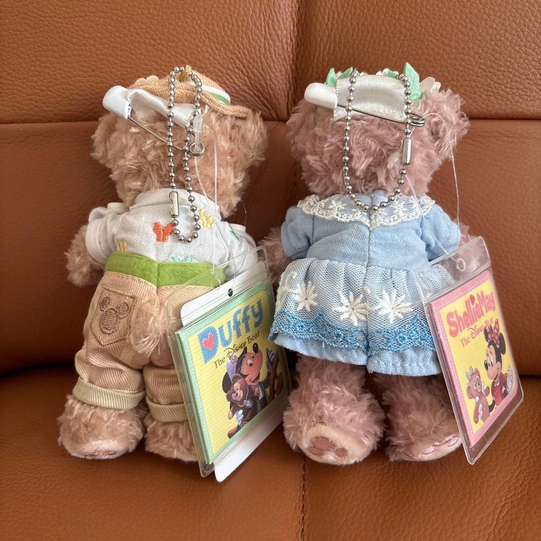 ダッフィー シェリーメイぬいぐるみバッジ スプリングインブルーム お顔厳選