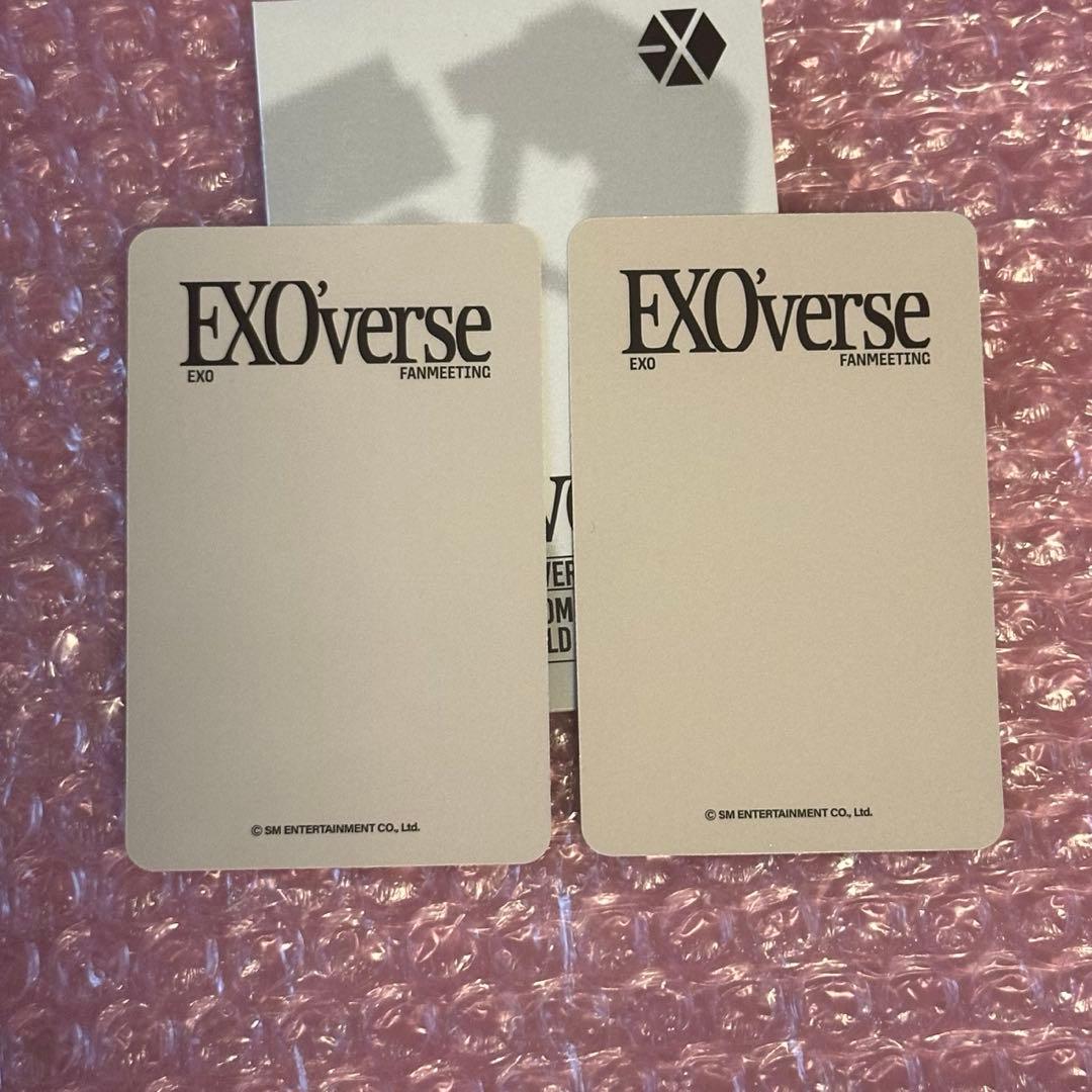 EXO ペンミ EXO'verse ランダムトレカ チャニョル セット - メルカリ