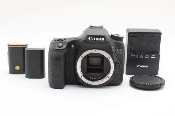 キャノン Canon EOS 70D ボディ 予備バッテリー付き ＃3399