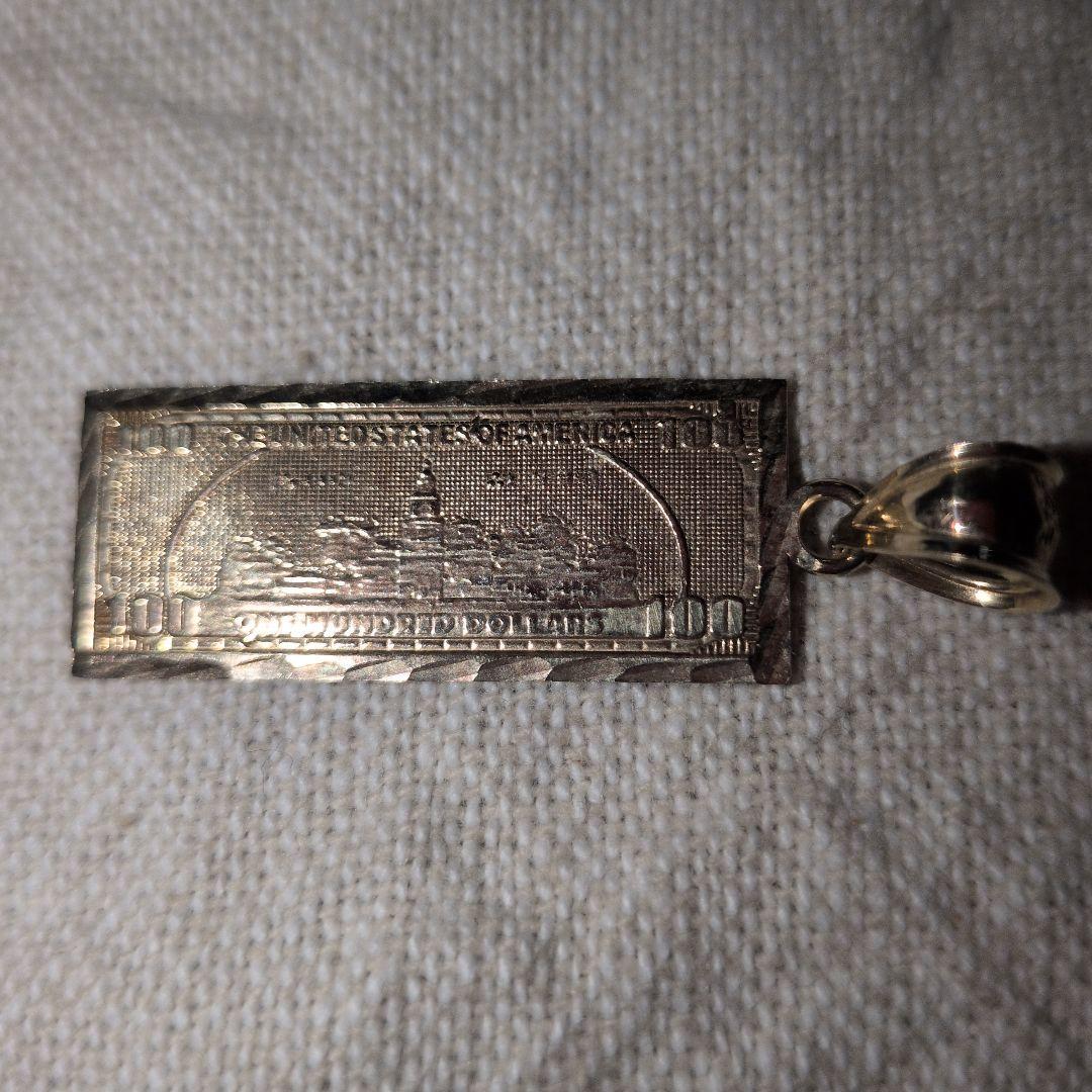 AVALANCHEアヴァランチ 10K K10 100ドル札トップ ネックレス - メルカリ