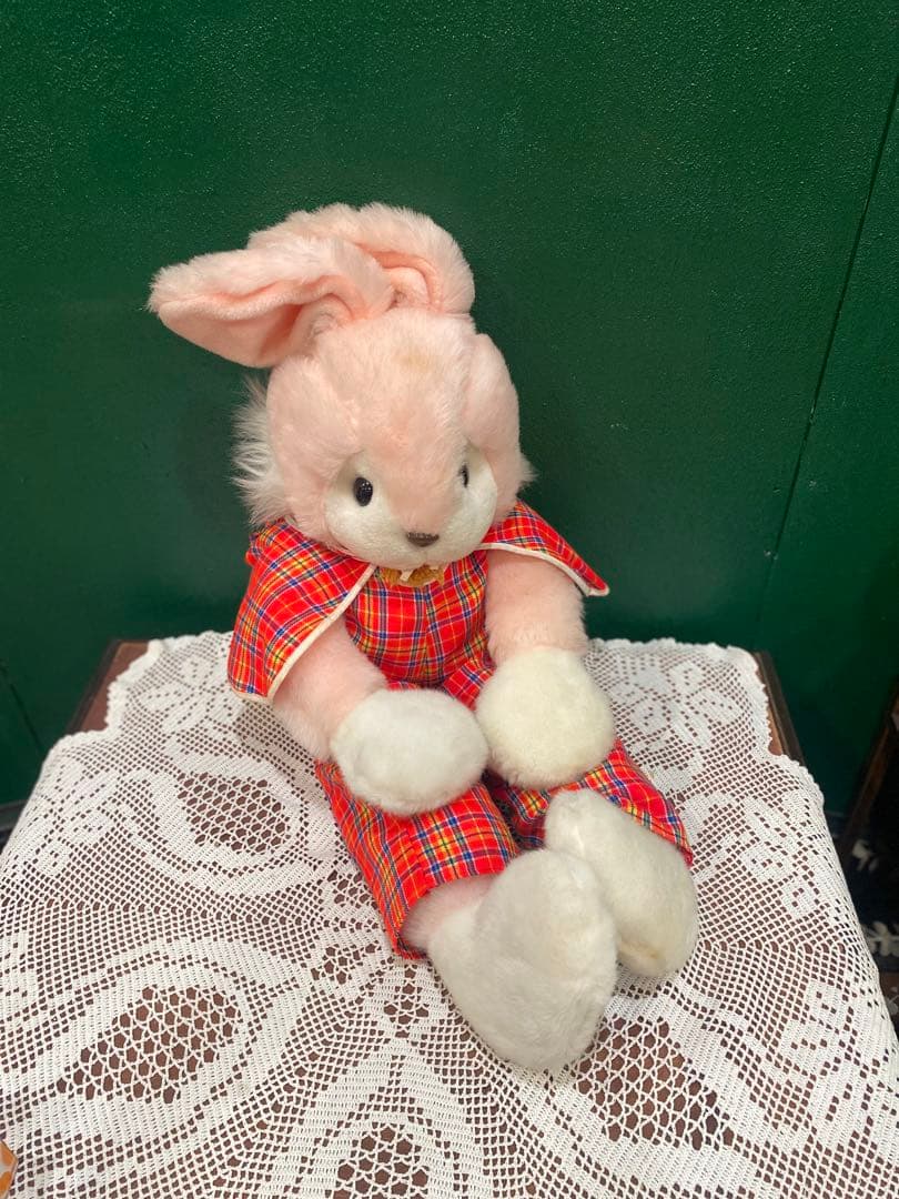 希少 レア 創美社 うさぎ ぬいぐるみ 昭和レトロ 当時物インテリア ビンテージ