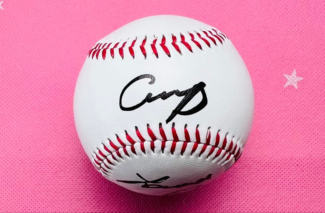 広島東洋カープ 菊池ハルン選手♯67 直筆サインボール - メルカリ