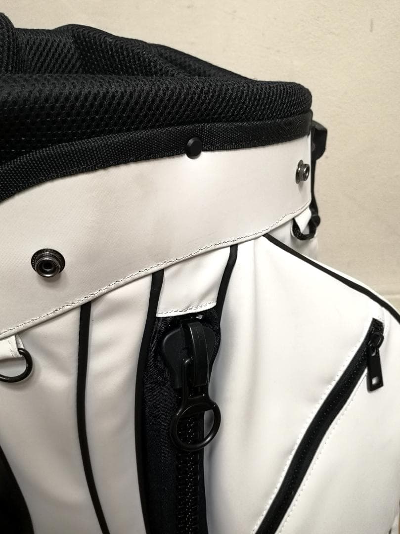 イルマヤテラスのビッグジッパーキャディバッグ（ホワイト） - メルカリ