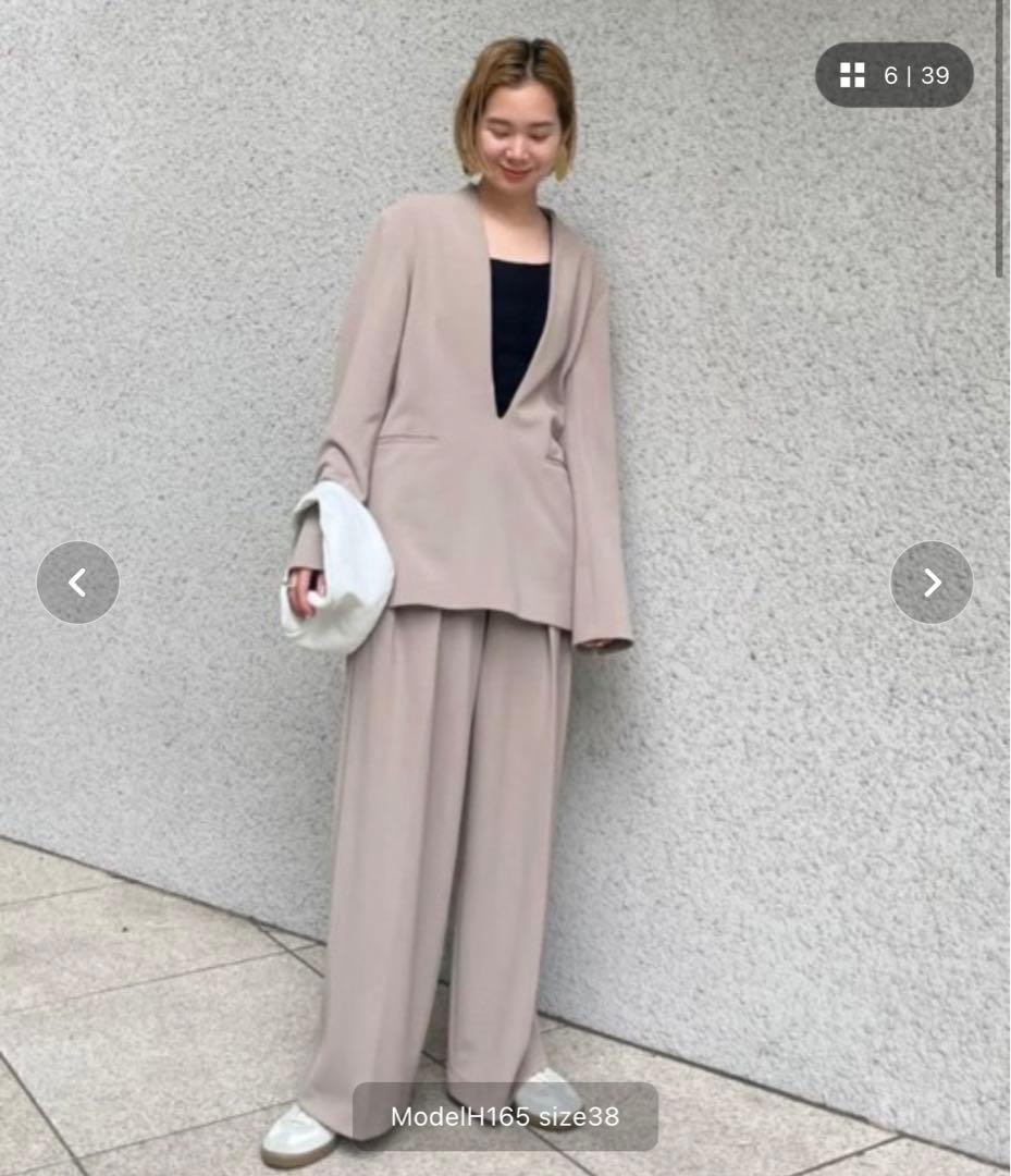 トゥデイフル　Tuck Twill Trousers パンツ TODAYFUL（トゥデイフル）の「TODAYFUL(トゥデイフル) 