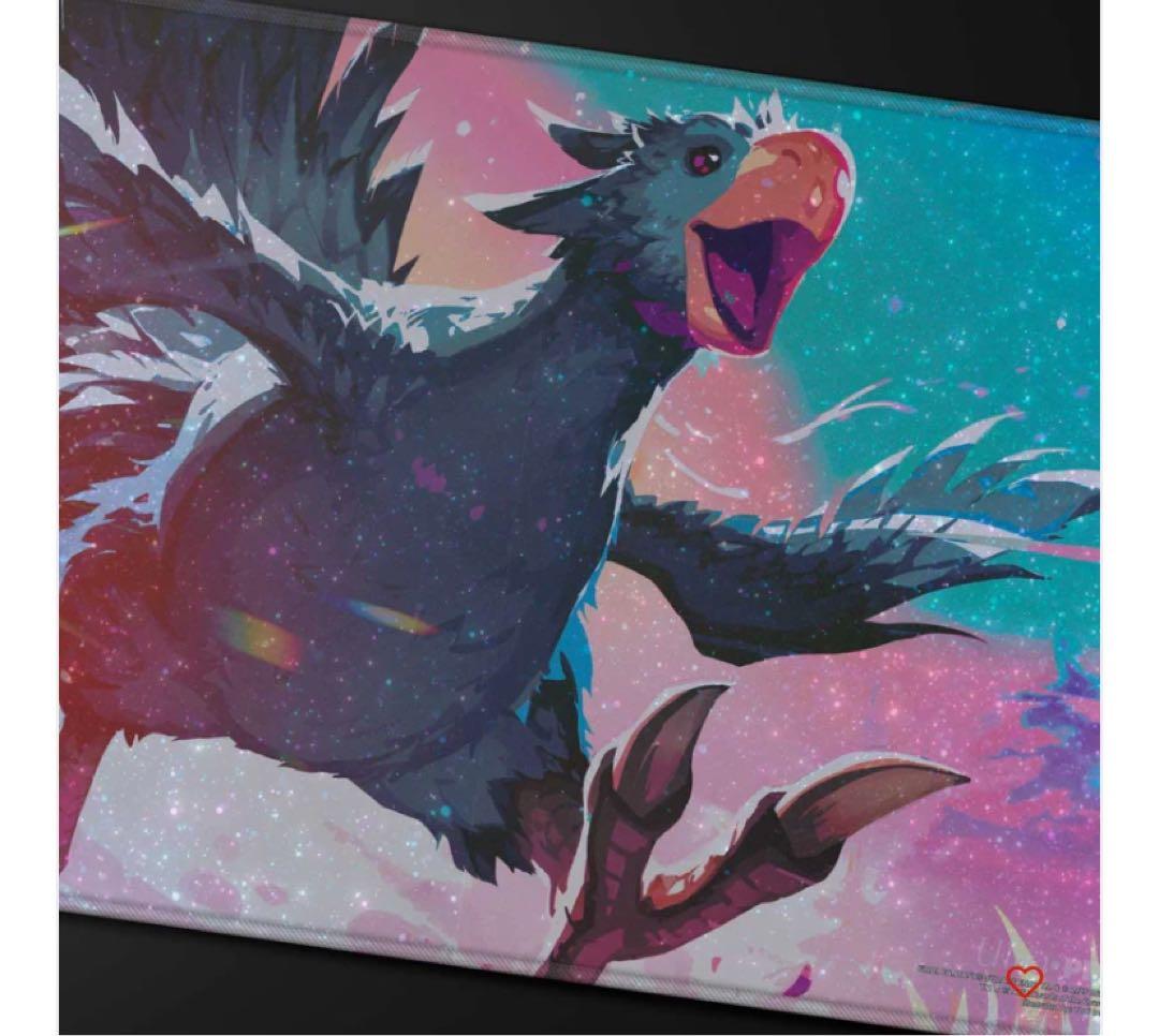 ウルトラプロ 《旅するチョコボ（ブラック）》ホロフォイル プレイマット