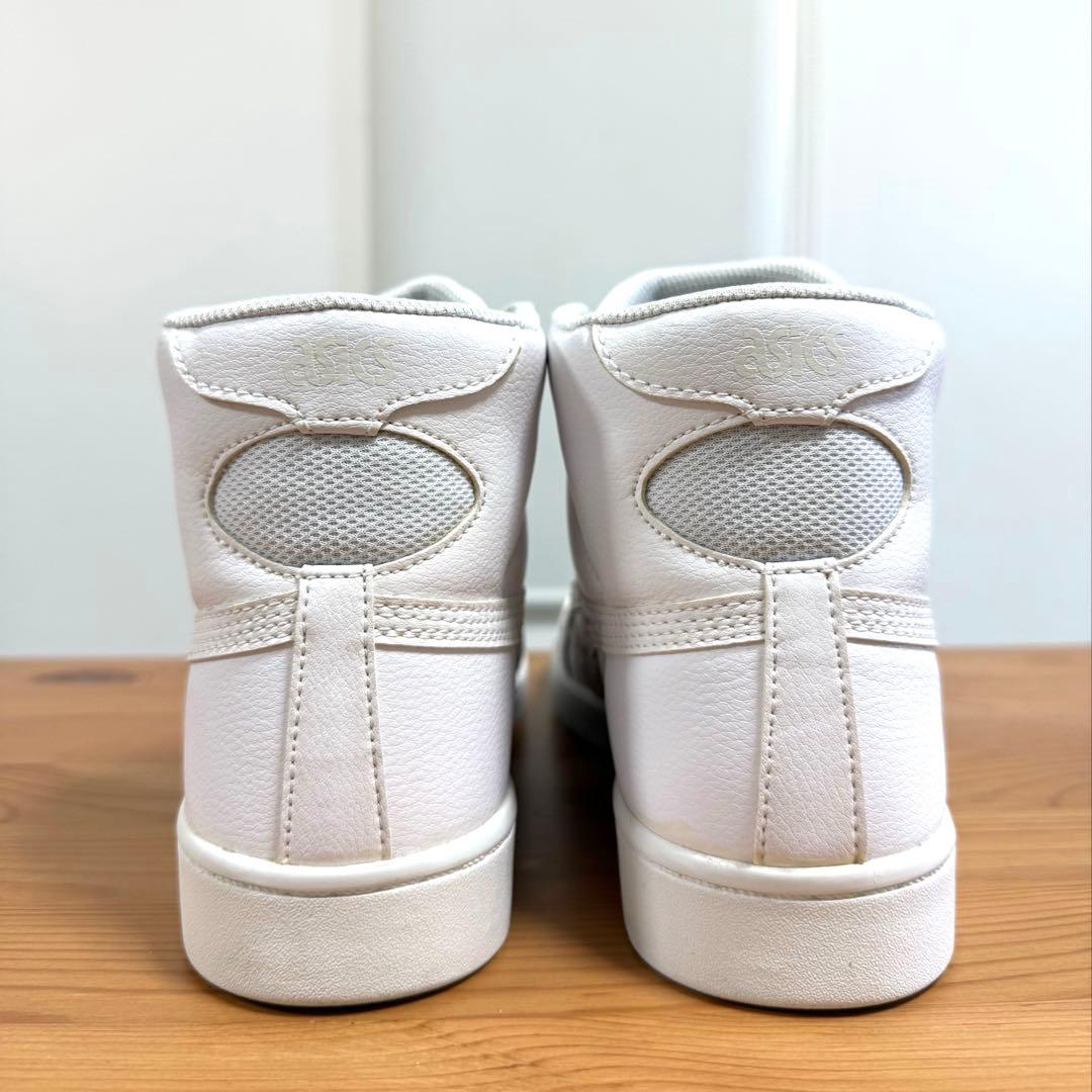 【美品】 アシックス ジャパンL 24.5cm ホワイト/ホワイト