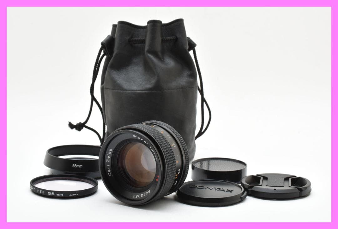 銘玉 単焦点 プラナー　CONTAX Planar 50mm F1.4 銘玉】CONTAX Planar T＊ 50mm F1.4 MMJ 外観レビュー | 収差Love