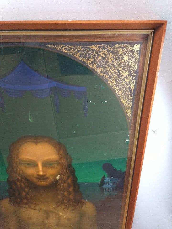 作者不明 相馬武夫? 外寸約98×57cm 人物像