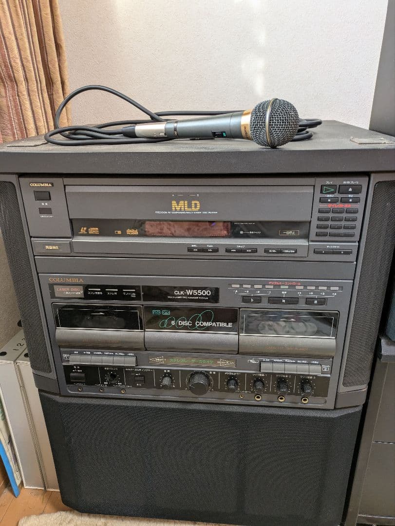 コロンビア レーザーディスクカラオケセット - メルカリ