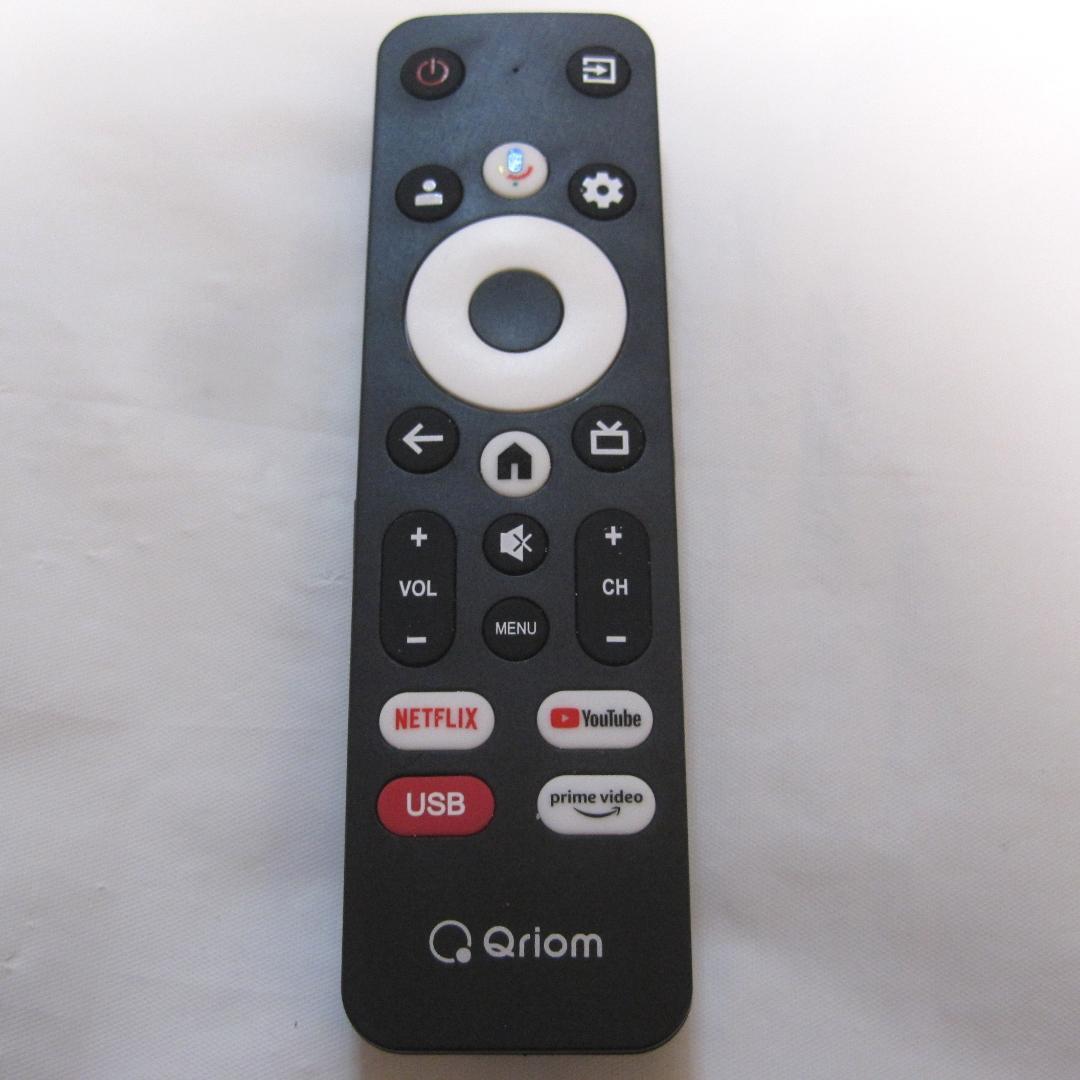 山善 チューナーレステレビ QRH-50TL4K用 純正リモコン - メルカリ