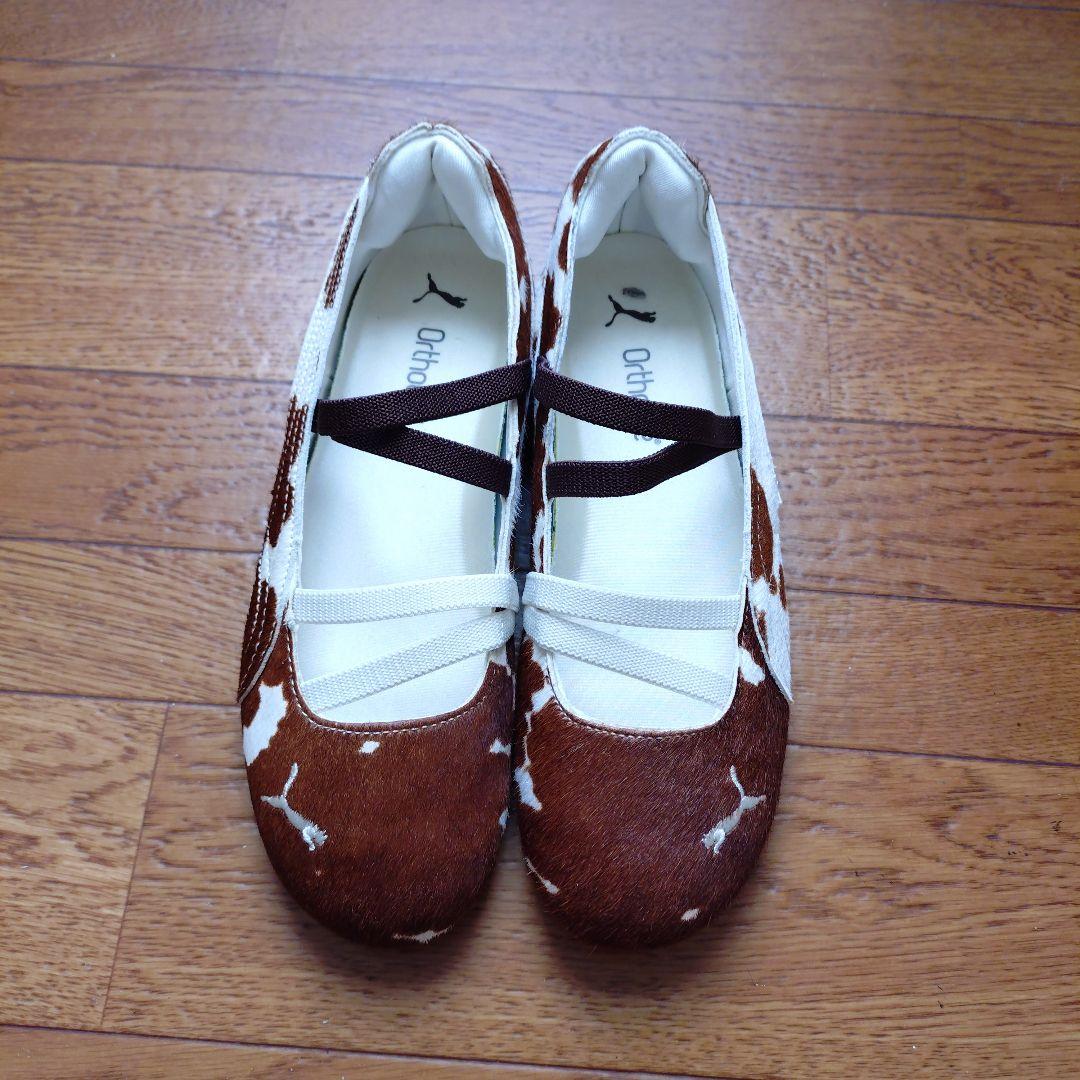 PUMA 牛柄 スニーカー スピードキャット 23.5cm 新品未使用