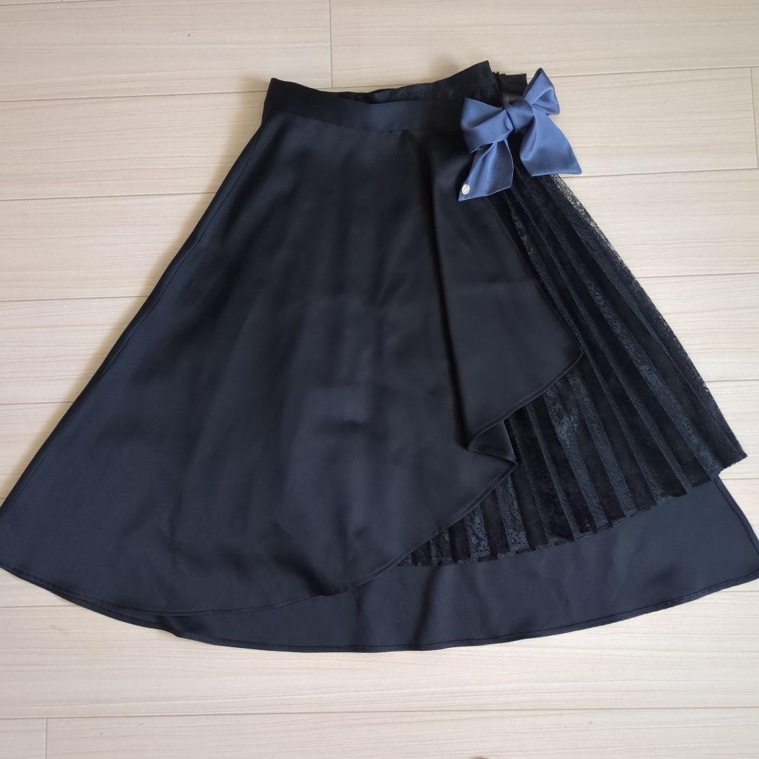 perfume closet 2WAY レースプリーツスカート　Mサイズ