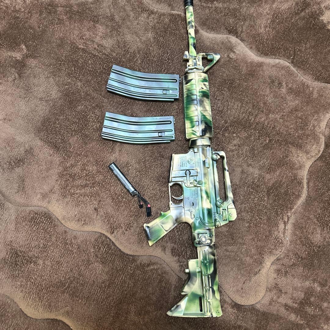 東京マルイ次世代電動ガン 迷彩塗装 バッテリー付き Amazon | 東京マルイ 次世代電動ガン M4A1カービン ニッケルバッテリー