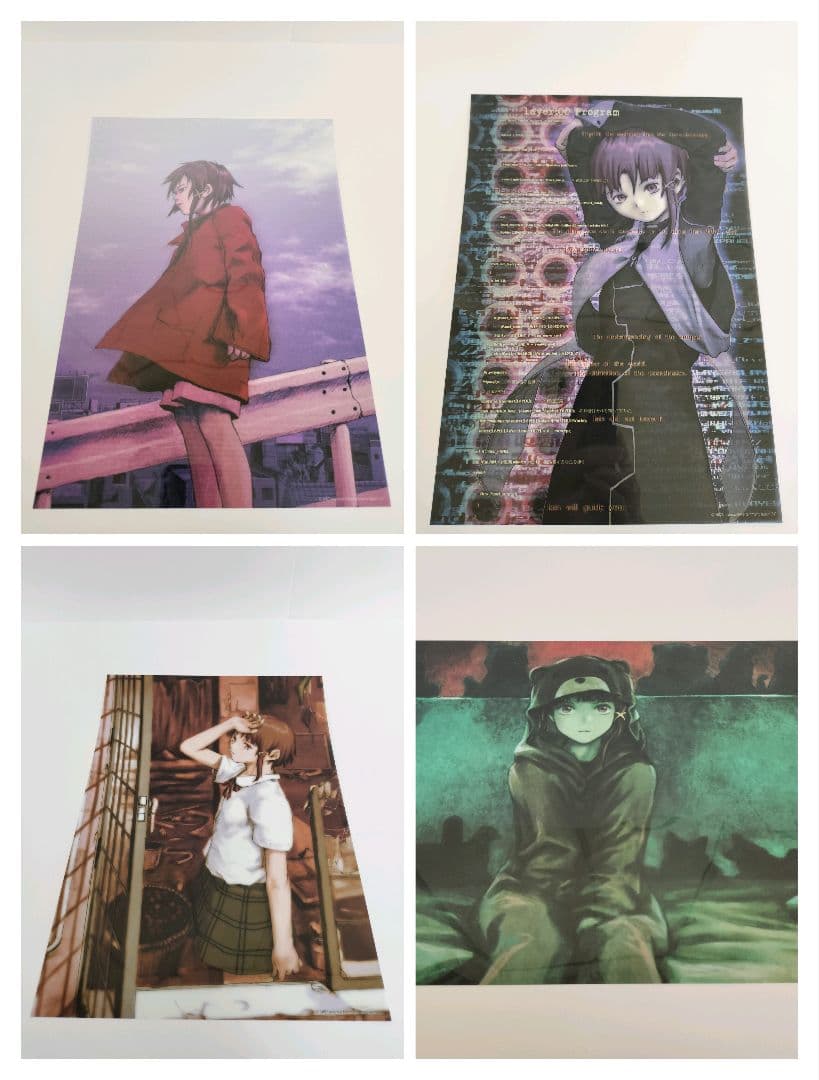 serial experiments lain クリアポスター - メルカリ