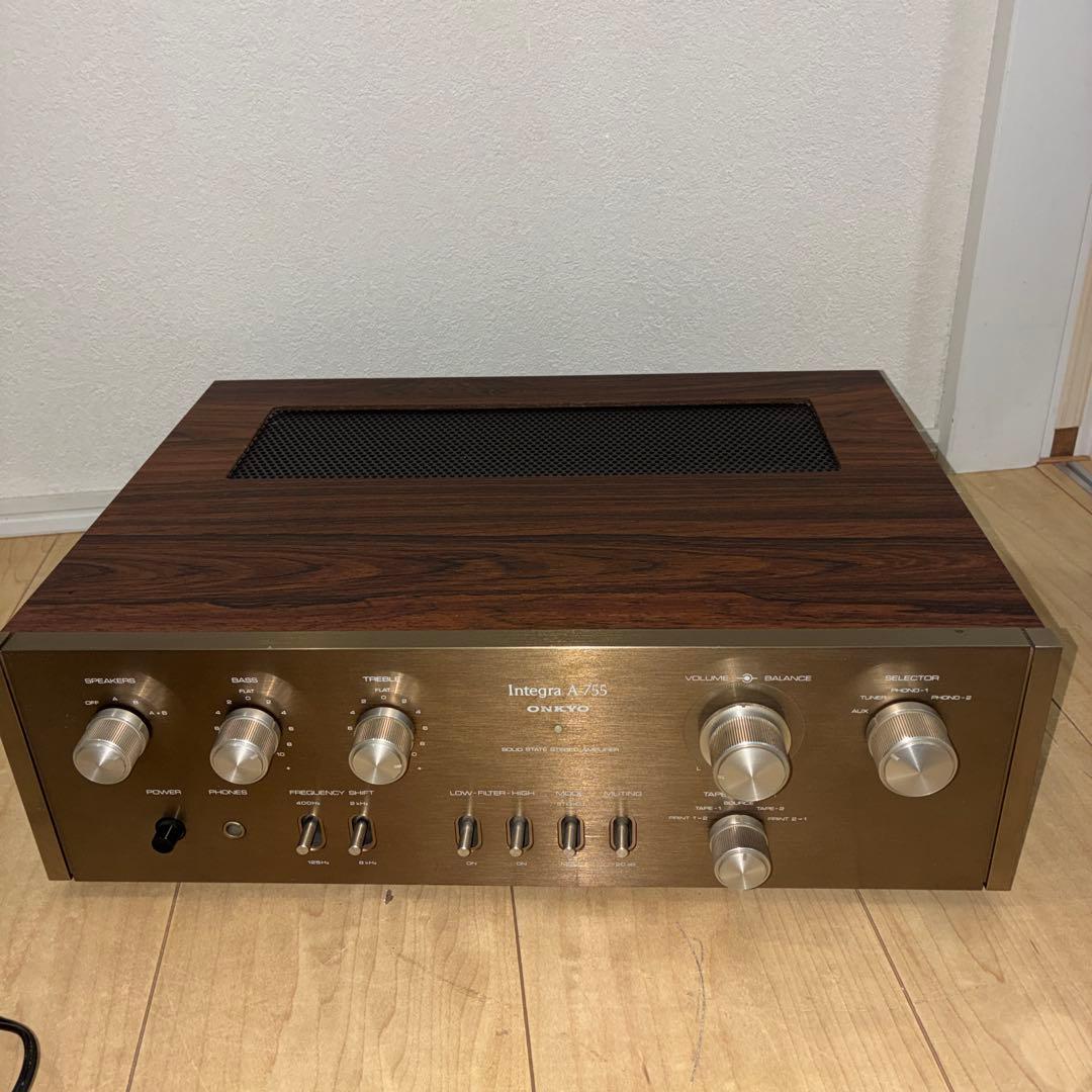 onkyo プリメインアンプ Integra A-755 動作品 いい音です - メルカリ