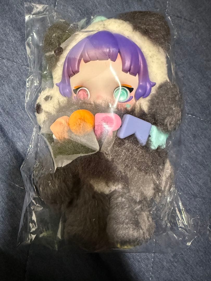 ＊*＊様 ポップマート15周年記念 従業員限定スカルパンダ　ぬいぐるみ　マグネッ