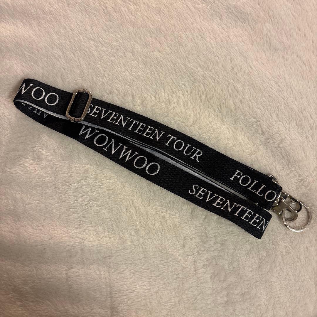 SEVENTEEN ショルダーストラップ WONWOO ウォヌ - メルカリ