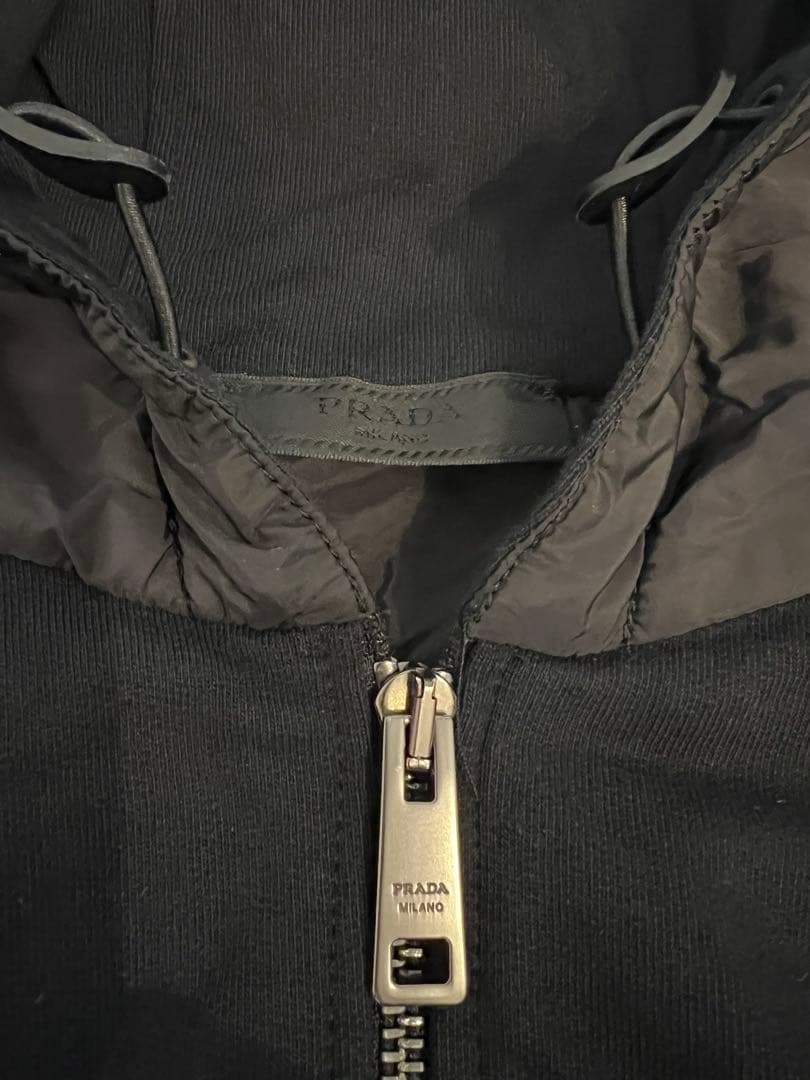 春 PRADA プラダ セットアップ ジップアップフーディパーカー&パンツ