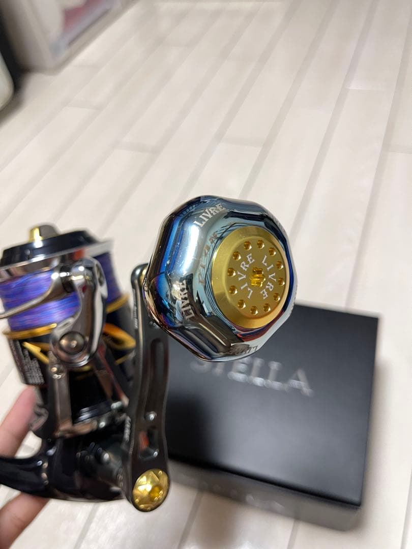 最終値下げ中！STELLA SW10000PG 箱付き中身あり リブレハンドル