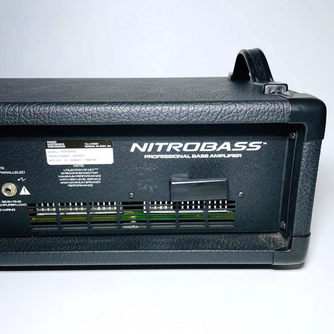 動作良好】Peavey NITROBASS ベースアンプ ヘッド - メルカリ