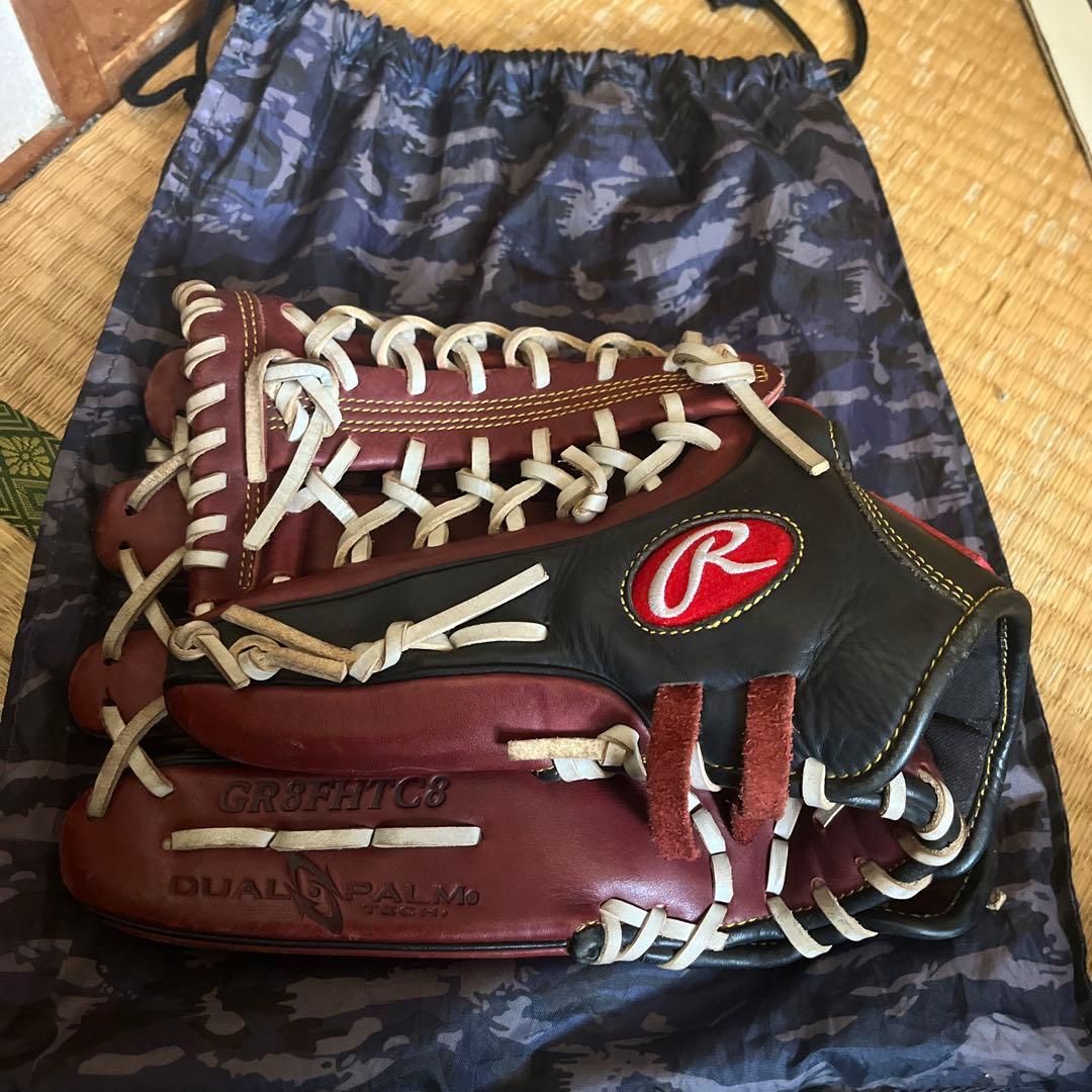Rawlings 軟式外野手用グローブ 左投げ 野球 Rawlings ローリングス 軟式グローブ 外野手 左投げ (GR5HESH99
