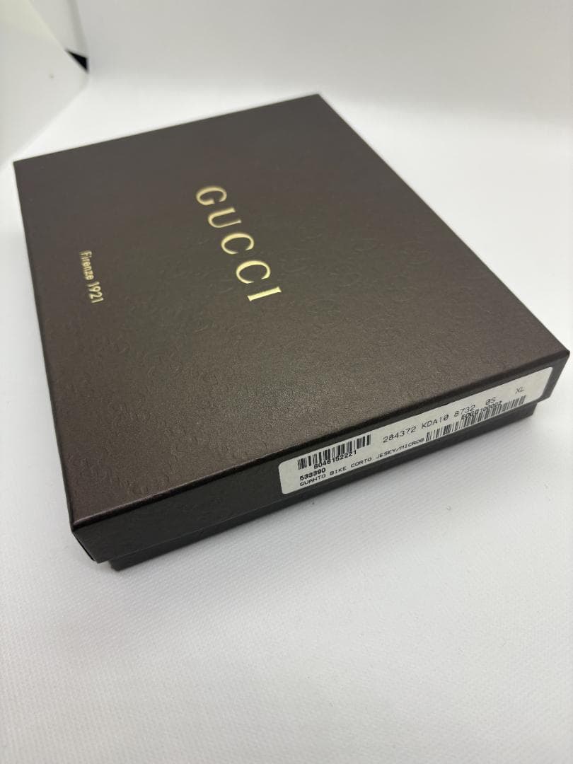 Gucci Bianchi 半指グローブ ブラック/グレー 新品 グッチ メンズの