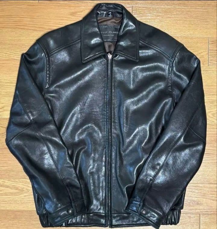 90's レザージャケット　ラムレザー 90s wing whir レザーコート レザージャケット ラムレザー LARGE