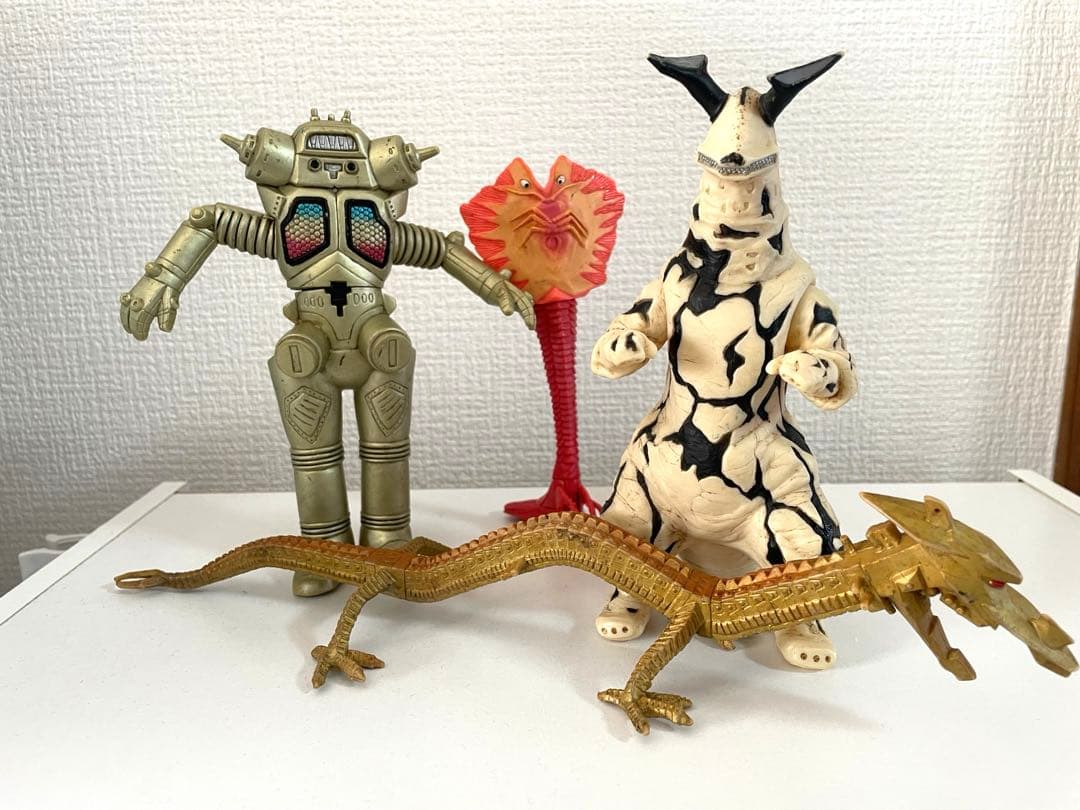 ブルマァク ギャンゴ ソフビ 当時物 マルサン ツノ欠け