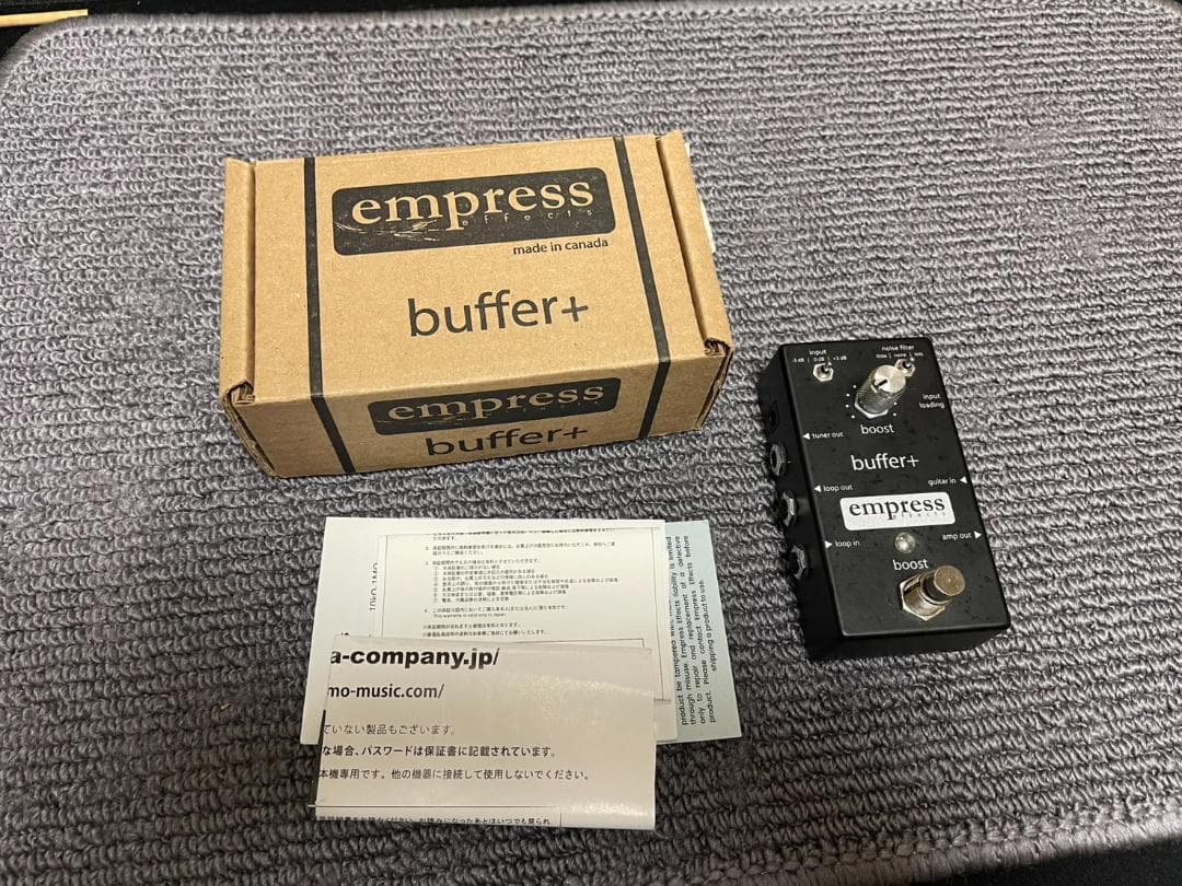 ギター Empress Effects buffer + Amazon | Empress Effects エンプレスエフェクト バッファー