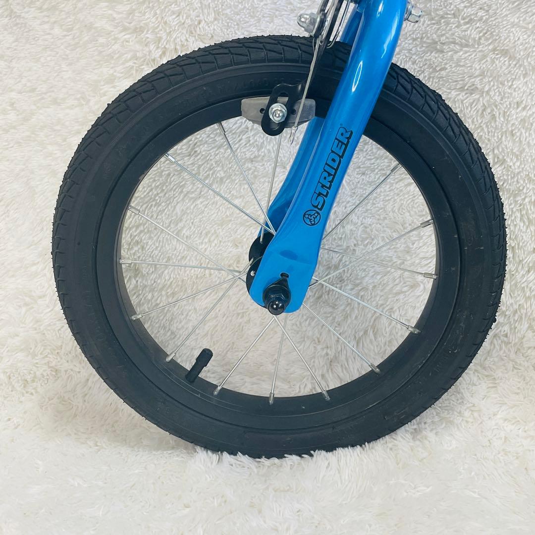 ☆美品☆ STRIDER ストライダー 14x ブルー キッズバイク - メルカリ