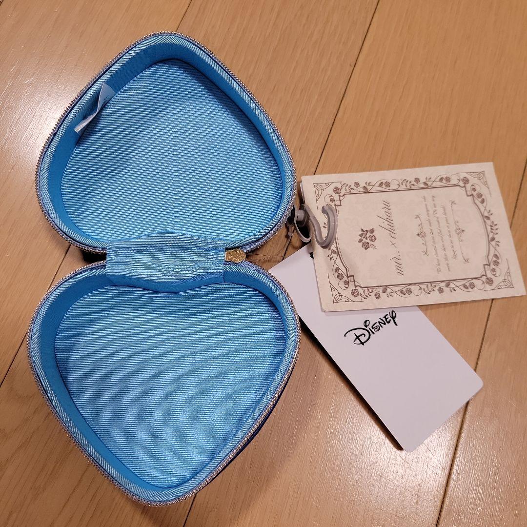 ディズニー シンデレラと王子 ハート型ポーチ ちはる×しまむらコラボ