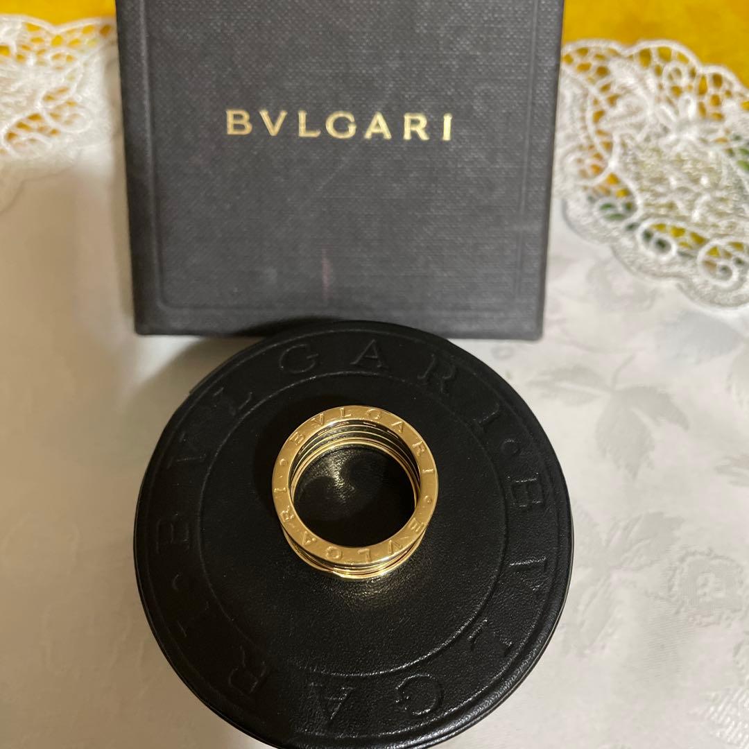 ブルガリ　BVLGARI ZEROワン　ゴールドリング 約13号 k18 13号【BVLGARI/ブルガリ】 リング・指輪 B-ZERO1/ビーゼロワン 2バンド