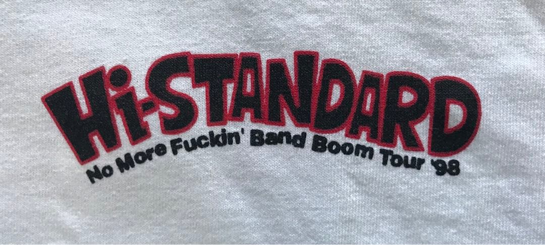 Hi-STANDARD ハイスタンダード 1998 ツアー Tシャツ Lサイズ