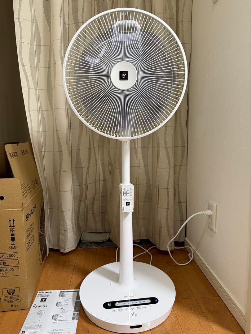 SHARP 扇風機　PJ-N3DS 美品！DCモーター　32段階切替 Amazon | シャープ 扇風機 リビングファン DCタイプ プラズマ