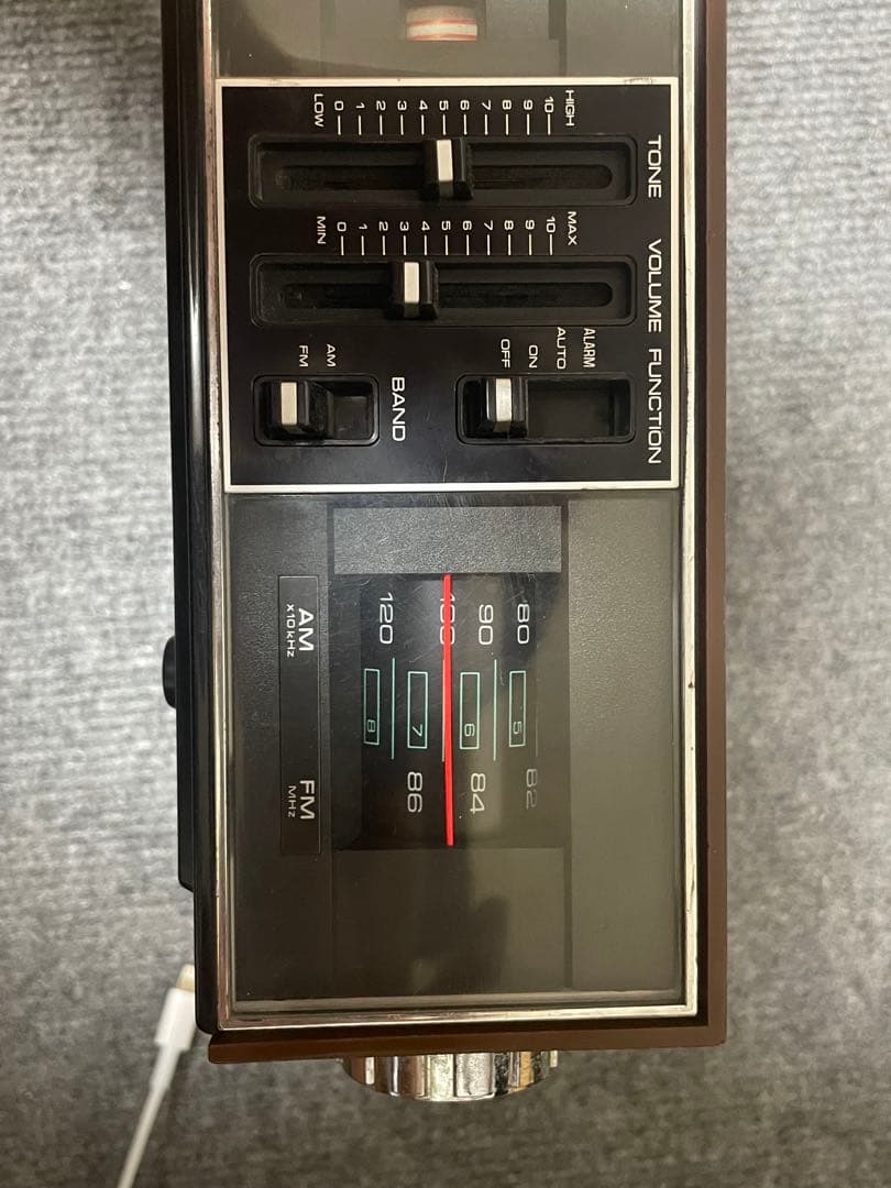 TOSHIBA ラジオ RC-807F 1972年
