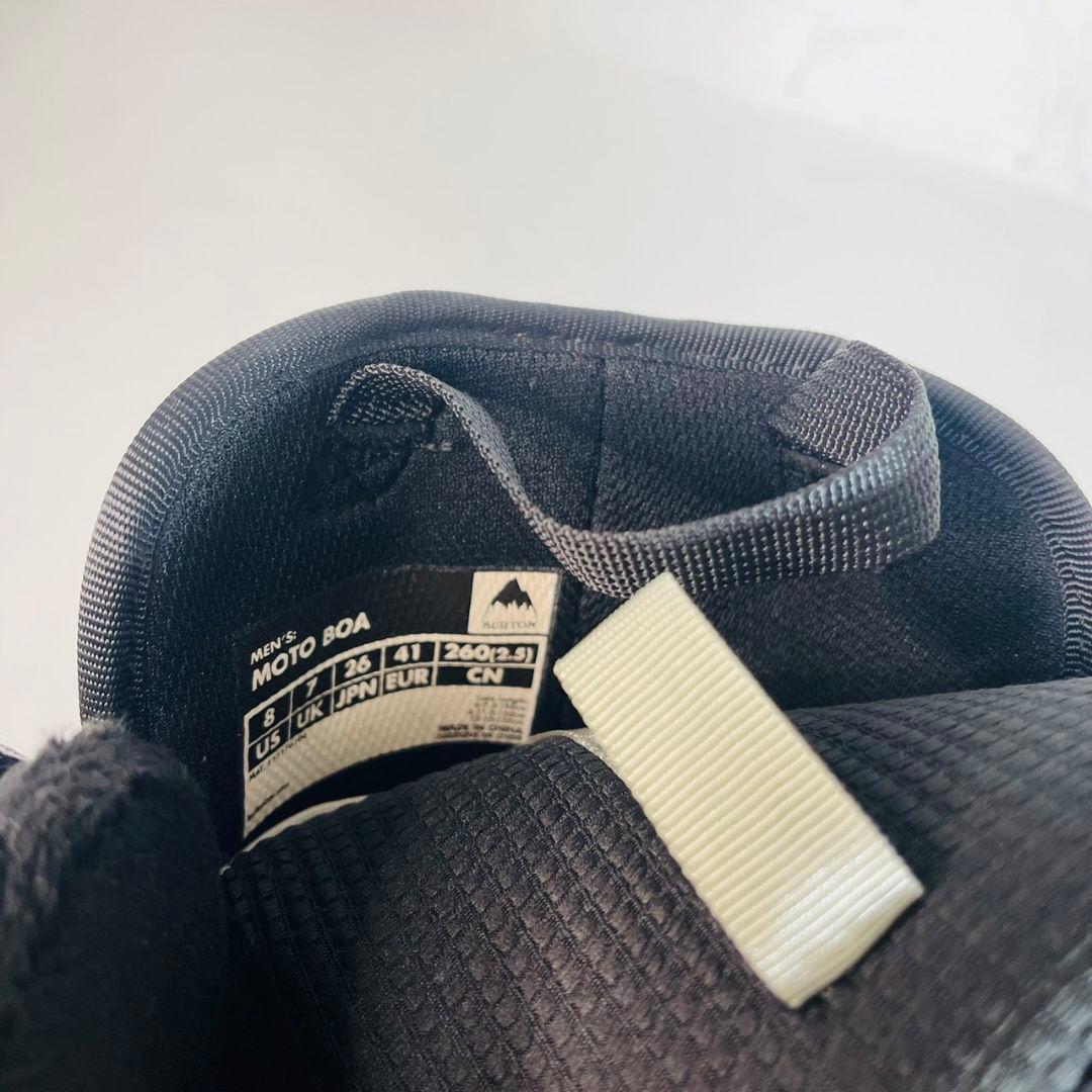 【美品】BURTON MOTO BOA スノーボードブーツ 26.0cm