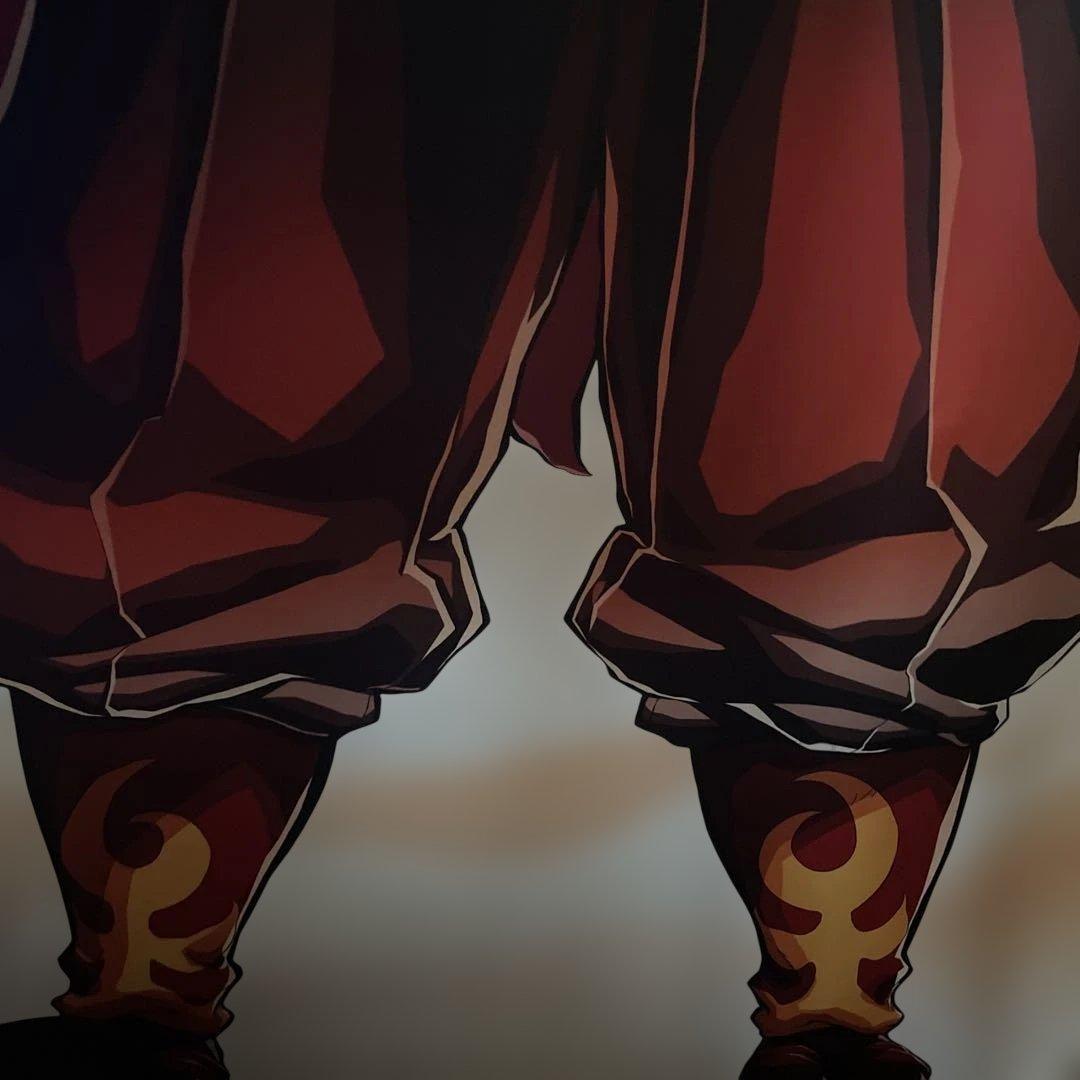 鬼滅の刃　柱展　等身大タペストリー　煉獄杏寿郎　1950×1000mm