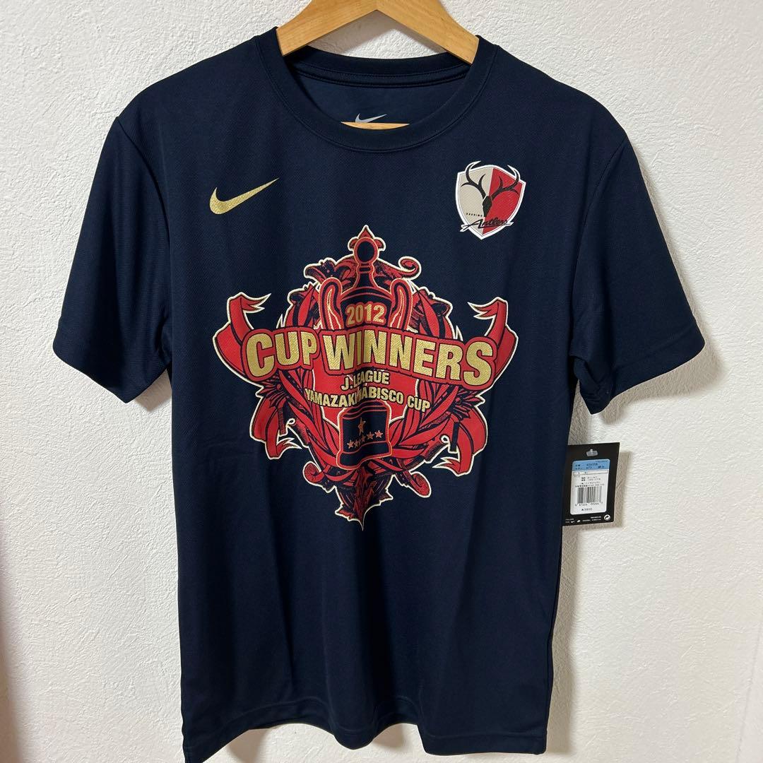 新品】鹿島アントラーズ 2012 ヤマザキナビスコカップ 優勝 tシャツ