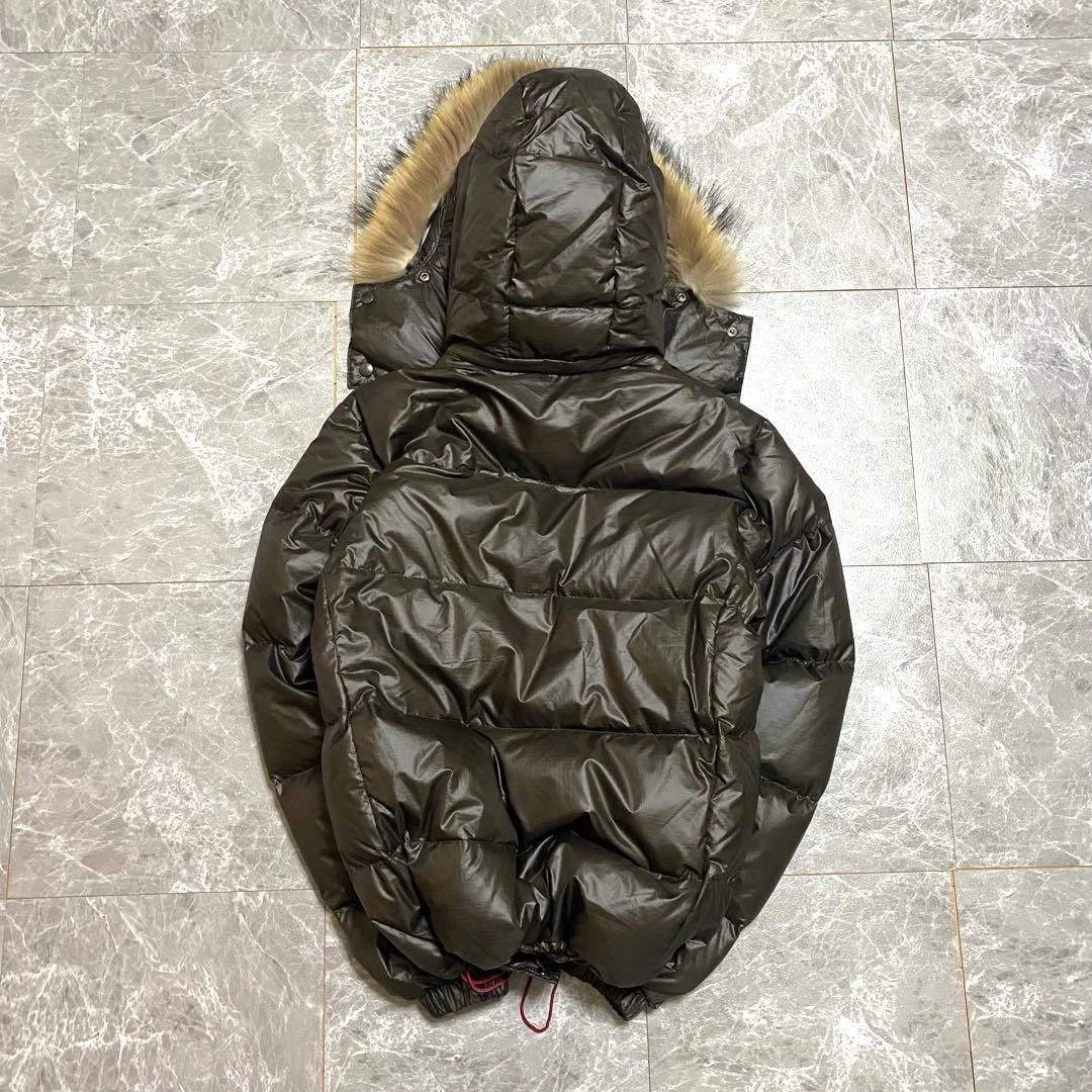 00s archive ファー ダウンジャケット y2k 平成 グランジ お兄系