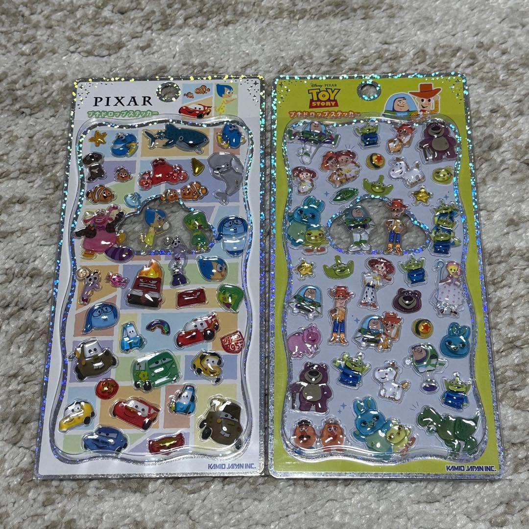 プチドロップステッカー ディズニー ピクサー トイストーリー セット