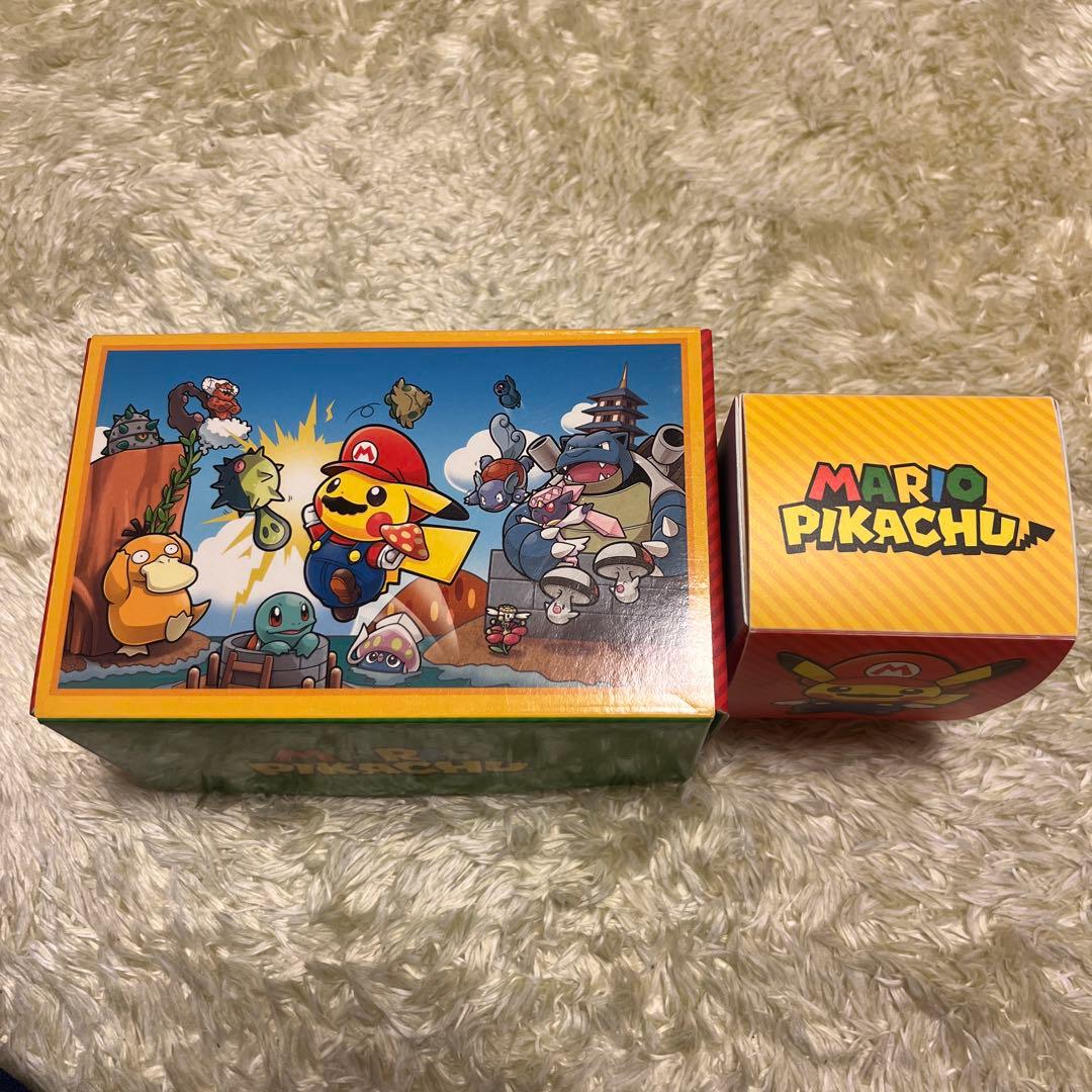 マリオピカチュウ スペシャルbox スリーブ デッキケース ストレージ