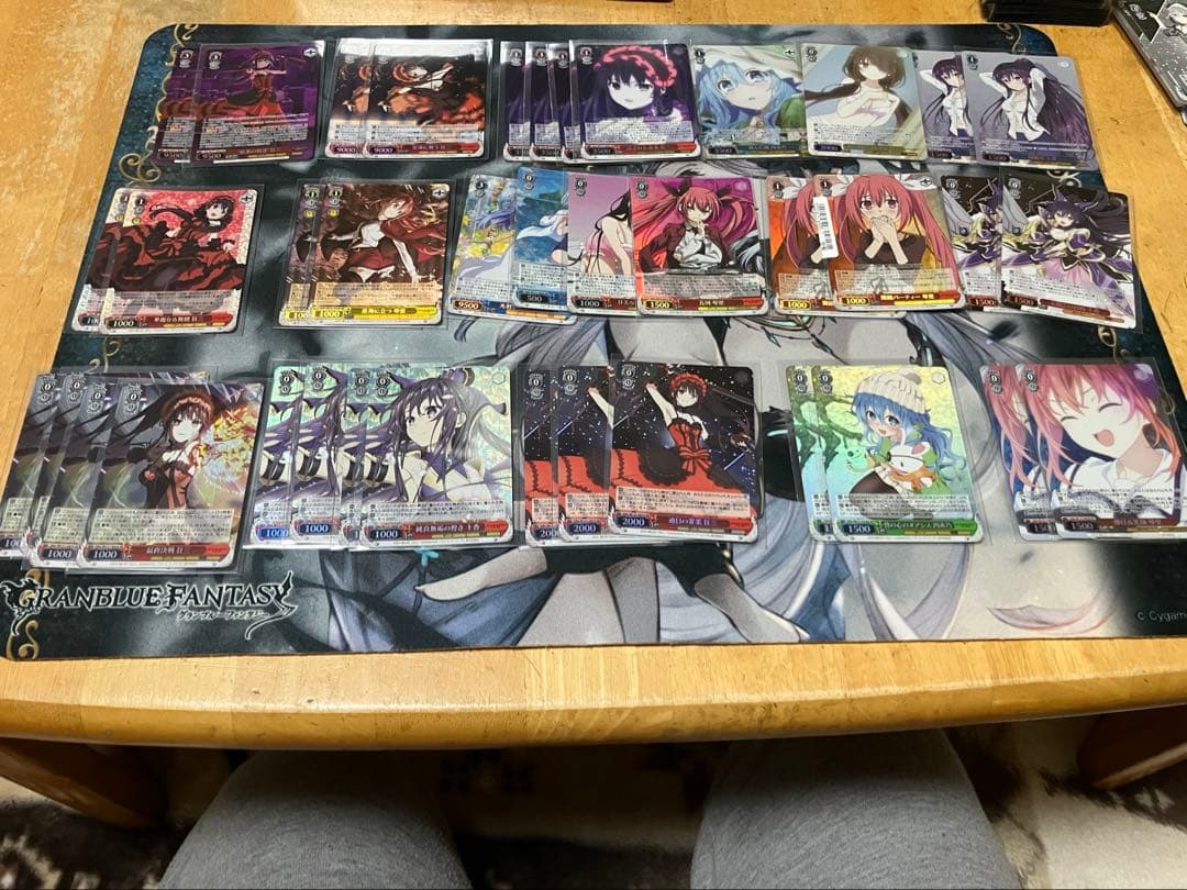 ジ*ア様 ヴァイスシュヴァルツ　デートアライブ　8電源　ほぼフルSR パーツ付き