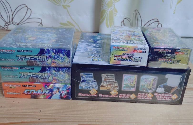 ポケモンカード　ボックス 未開封　シュリンク付　まとめ売り 6box