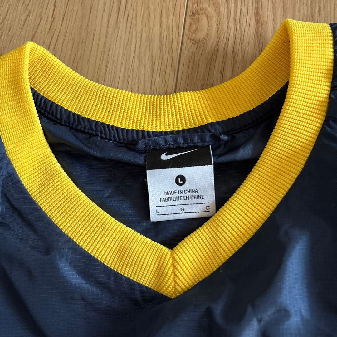 NIKE】ナイロン ピステ セットアップ 上下 ネイビー ドット メンズL/M